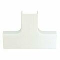 Swe-Tech 3C 1.25 inch Surface Mount Cable Raceway, White, Tee FWT31R2-006WH